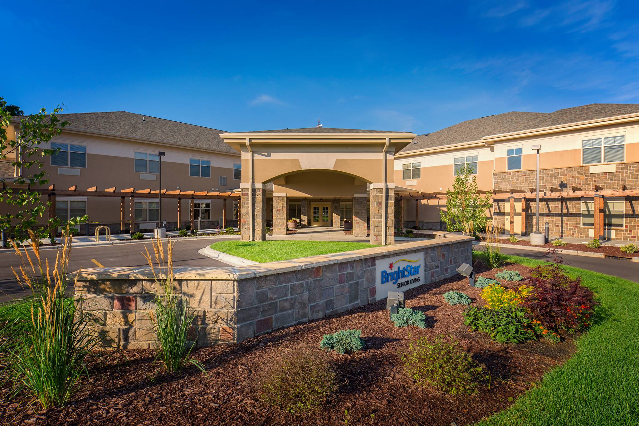 BrightStar Senior Living - Madison front entrance