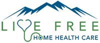 Live Free Home Health Care's Logo