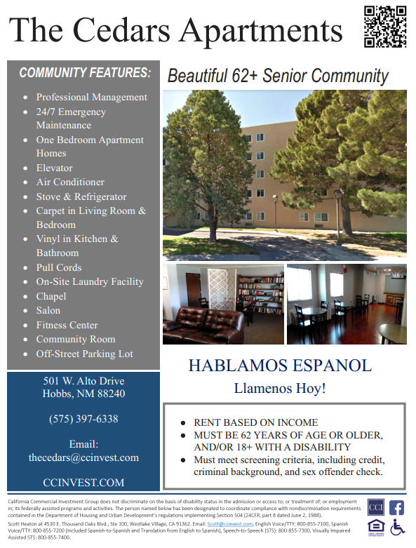 Buena Vista Apartments Lovington, NM Senior Care Finder