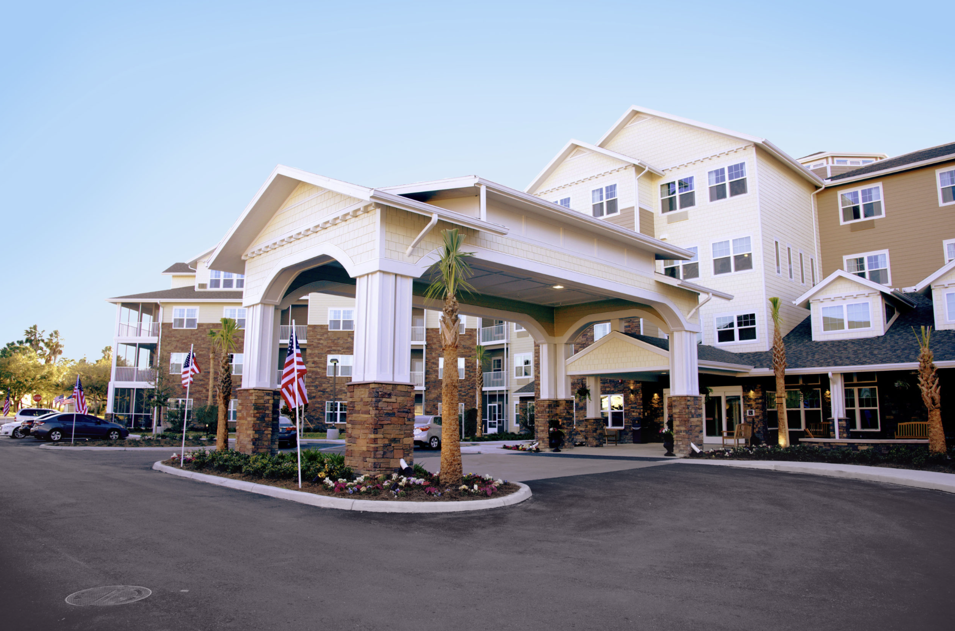 Cypress Springs Gracious Retirement Living Hawthorn Senior Independent Living in Lakewood Ranch, Florida front exterior