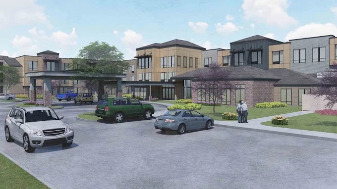 Bear Hollow Estates Hawthorn Senior Independent Living in Rancho Cordova, California AI-generated front exterior